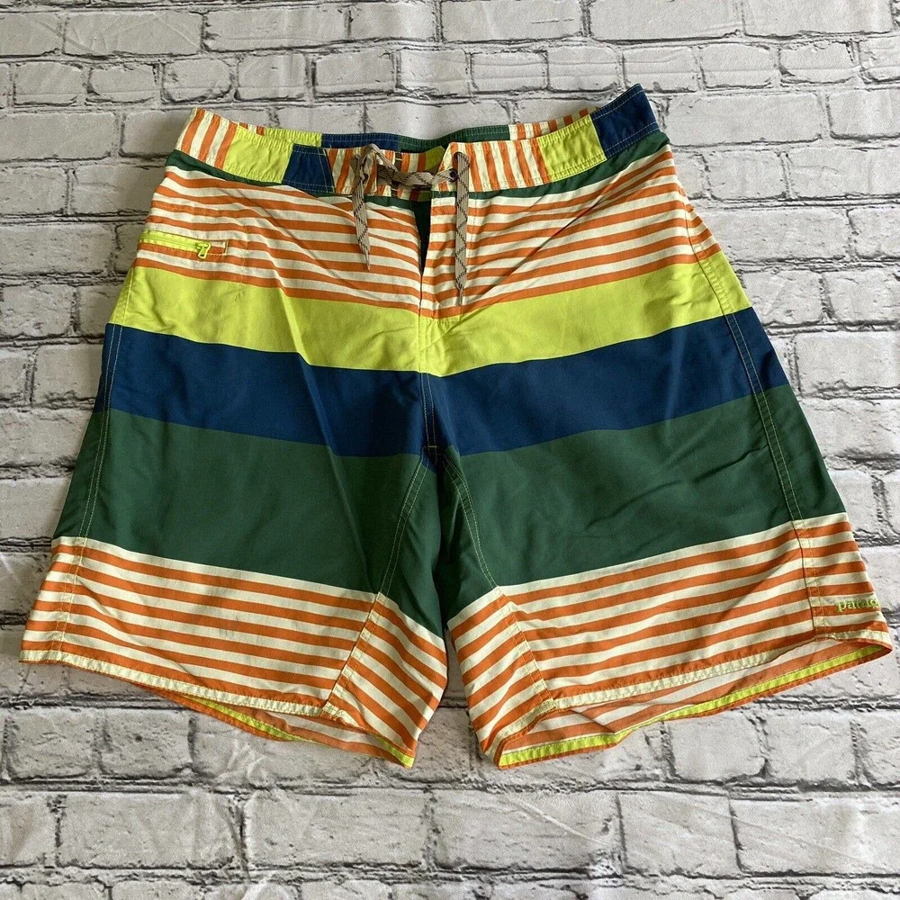 Patagonia Men’s Classic Colors Wavefarer Board Shorts Surf Swim 20